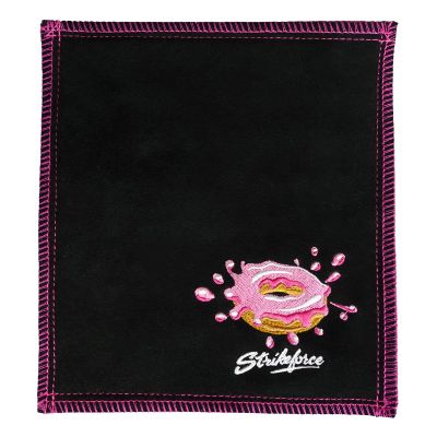 KR Strikeforce Bowling Ball Oil Absorbing Leather Shammy Donuts Towel (Donuts)