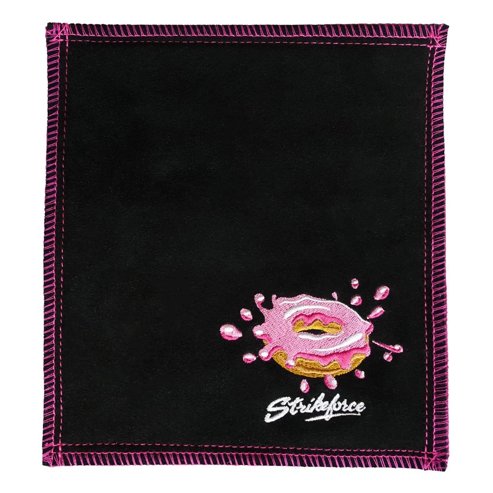 KR Strikeforce Bowling Ball Oil Absorbing Leather Shammy Donuts Towel (Donuts)
