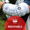 G-Form Unhinged Lacrosse Arm Pads - Breathable & Flexible Padded Arm Guards for Men - Machine Washable Lacrosse Elbow Pads - White, Adult Large view 3