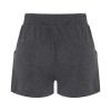 JOFOW Womens Summer Casual Print Shorts Lightweight Comfy Pajama Shorts Elastic White Sliding Shorts Softball Women (Black, L) view 4