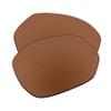 EZReplace Lenses Replacement for Oakley Wire Tap 2.0 OO4145 Sunglasses (Polarized Lenses) - Fits Oakley Wire Tap 2.0 Frame (Maroon Brown) view 1