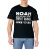Noah Was A Conspiracy Theorist Then It Rained T-Shirt view 2