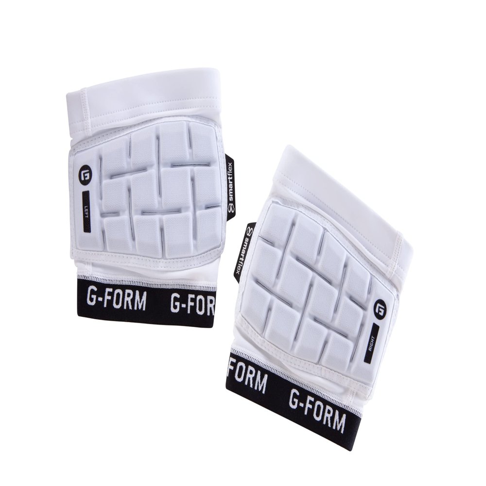 G-Form Unhinged Lacrosse Elbow Sleeve - Elbow Support Compression Sleeve - White, Adult XL