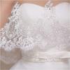 JOIZPAPA Lace Embroidered Shawl Bridal Evening Wrap Bridal Wedding Cape Shawl Cape Capelet Bolero Flapper Cover Up view 4