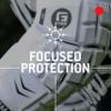 G-Form Unhinged Lacrosse Arm Pads - Breathable & Flexible Padded Arm Guards for Men - Machine Washable Lacrosse Elbow Pads - White, Adult Medium view 4