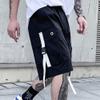 XYXIONGMAO Hip Hop Jogger Men's Casual Shorts Cargo Tactical Slacks Overalls Techwear Streetwear Athleisure Pants Sweatpants(Green,L) view 2