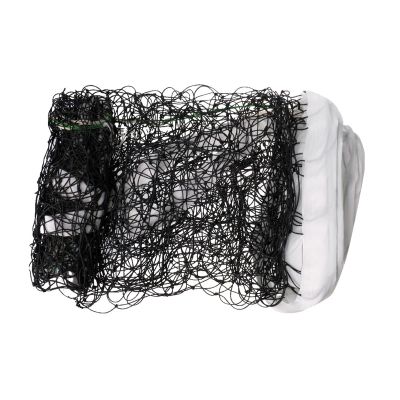 ZZSRJ Foldable Standard Size Outdoor Indoor Beach Volleyball Net Sports Net Belt Steel Cable and Bag (Color : Black, Size : One)