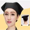 Chef Barista Hat Women Waitress Baker Triangular Hair Bandanna Adjustable Cook Uniform Turban Kitchen Restaurant Skull Cap view 2