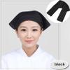 Chef Barista Hat Women Waitress Baker Triangular Hair Bandanna Adjustable Cook Uniform Turban Kitchen Restaurant Skull Cap view 3