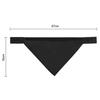 Chef Barista Hat Women Waitress Baker Triangular Hair Bandanna Adjustable Cook Uniform Turban Kitchen Restaurant Skull Cap view 4