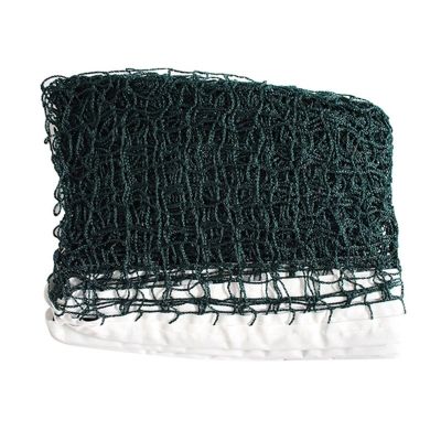 ZZSRJ 6.1m X 0.75m Professional Badminton Net Standard Woven Net for Volleyball Badminton Tennis Sports Training Accessories (Color : Green, Size : One)