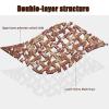 YHBZ Camo Net Reinforce,Army Camouflage Netting,Quick Dry Camo Tarp,Duck Blind,Army Sunshade Mesh,Lightweight Durable,for Hunting,Camping,Car Cover and Outdoor,5x6m(16 * 20ft) view 4