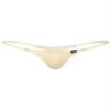 Fldy Men's Pouch G-Strings Cool Ice Silk Male Thong Swimwear Low Rise Tanga Briefs Underpants Nude XX-Large view 1