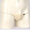 Fldy Men's Pouch G-Strings Cool Ice Silk Male Thong Swimwear Low Rise Tanga Briefs Underpants Nude XX-Large view 4