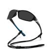 willochra Full Lens polarized Reading Sunglasses for Men's & Women Retro Outdoor Cycling Driving Sports Readers UV Protection Lens (black blue, 0, multiplier_x) view 1