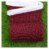 ZZSRJ Professional Training Mesh Badminton Net Sports Net Outdoor Badminton Tennis Volleyball Net Replacement 6.2 * 0.64M (Color : Red) view 1