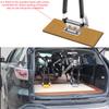 CXOYLL Bike Block Fork Mount w/Quick-Release Lever, Aluminum Alloy Bicycle Front Fork Fixed Clip Luggage Rack for Truck Bed/Trailer/Van, Vertical or Horizontal Mounted (Silver) view 4