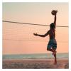 ZZSRJ 1 Set of Professional Training Standard Volleyball Net Beach Volleyball Net (Color : A) view 3