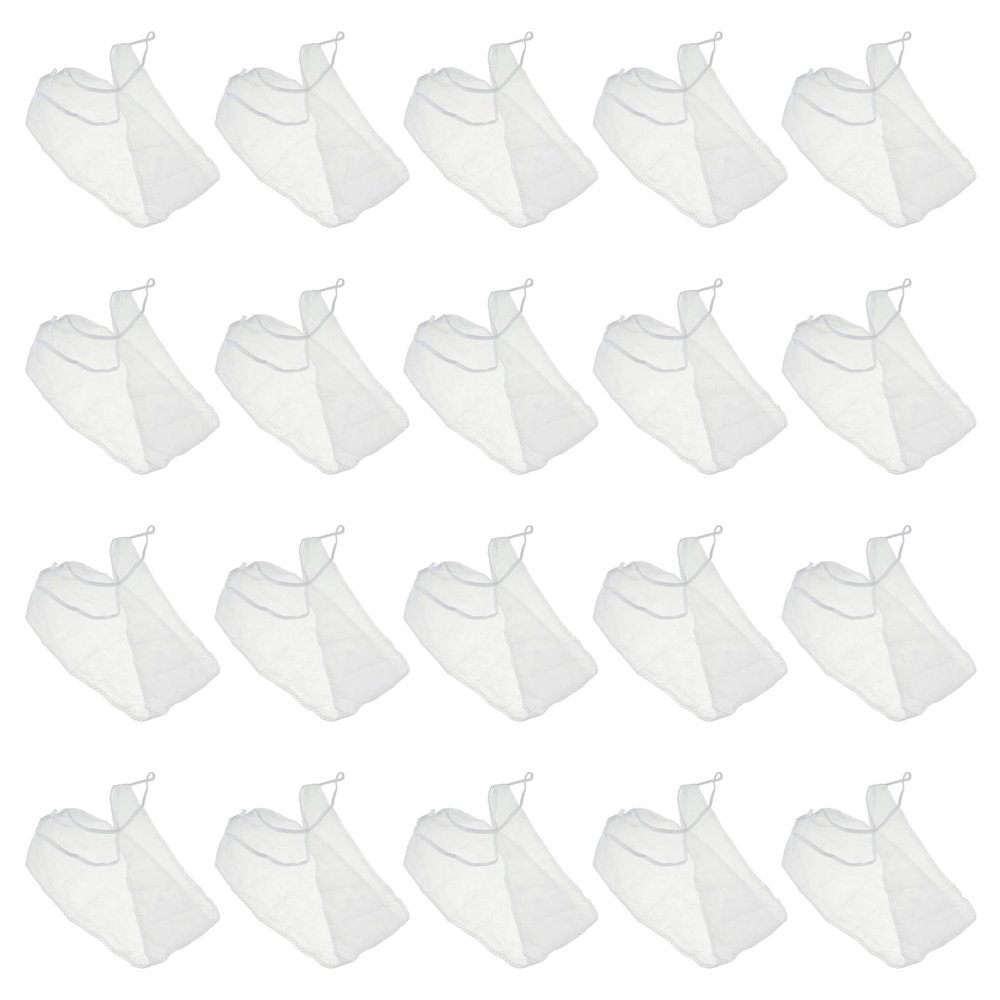 100pcs Disposable Underwear Women Spa T Thong Underwear Nonwoven Thong Panties Beach Bikini Panties for Women Spray Tanning Wraps Disposable White t Back Thong