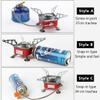 Camping Gas Stove,Junior Compact Burner,Backpacking Stoves,Outdoor Single Stove,Piezo Ignition, Portable Foldable Stove,Outdoor Backpacking and Picnics, Home Emergencies(Style A) view 4