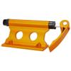 Bike Block Fork Mount w/Quick-Release Lever, Aluminum Alloy Bicycle Front Fork Fixed Clip Luggage Rack for Truck Bed/Trailer/Van, Vertical or Horizontal Mounted (Yellow) view 2