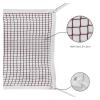 ZZSRJ Professional Sports Training Standard Badminton Net Volleyball Net 6.1mX0.75m Outdoor Tennis Net Badminton Training Tool (Color : Green) view 2