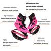 Kangaroo Jumping Shoes- Adult Unisex Bounce Shoes - Men Women Fitness Fitness Sports Anti-Gravity Boots (Color : Blue+Silver, Size : 36-38) view 2