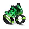 Kangaroo Jumping Shoes, Jumping Stilts Fitness Exercise Anti-Gravity Shoes, Neutral Bounce Shoes (Color : Green, Size : 39-41)