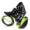 Kangaroo Jumping Shoes-Unisex Bounce Shoes - Fitness Fitness Sports Jumping Running Boots (Color : Black+Green, Size : 42-44) view 1