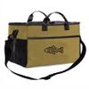 Riverruns Fishing Hunting Wader Bag with Vented Mesh, Waders Boots Bag, Fly Fishing Storage Bag for Hiking, Camping (XL, Khaki, 108L) view 1