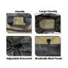 Riverruns Fishing Hunting Wader Bag with Vented Mesh, Waders Boots Bag, Fly Fishing Storage Bag for Hiking, Camping (XL, Khaki, 108L) view 3