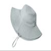 Baby Toddler Boy Bucket Hats Summer Sun Protective Kids Boys Beach Hats Wide Brim Outdoor Sun Hats for Baby Boys Girls Solid Gray 2-4 T view 2
