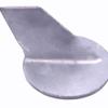 Boat Motor 31640Q4 31640B4 Trim Tab Anode for Mercury Marine Outboard Engine 40HP-140HP (Aluminium alloy) view 1