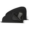 FINPAC Pistol Rug Case, Tactical Firearm Cover Soft Gun Storage Pouch with D-Ring & Padded Lining for Compact and Full-Size Handguns - [Only ONE Pistol Case] -Medium/Black view 1