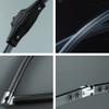 BESPORTBLE 40cm Aluminum Alloy Fishing Net Head Catch and Release Net Non-Scratch Rubber Comfortable Handle Lightweight and Rustproof view 4