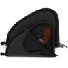 FINPAC Pistol Rug Case, Tactical Firearm Cover Soft Gun Storage Pouch with D-Ring & Padded Lining for Compact and Full-Size Handguns - [Only ONE Pistol Case] -Small/Black view 1