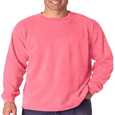 Comfort Colors Men's Adult Long Sleeve Tee, Style 6014 2XL CRUNCH Crunchberry