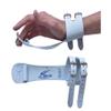 QALARO PRO Double Buckle Grips for Girls Gymnastics | Dowel Grips, 4" Navy Wristbands | Gymnastics Grips for Girls | Youth Bar Grips | Gymnastics Gloves view 2