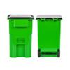 Set of 4 Mini Trash & Recycling Cans with Lid & Wheels for Wrestling Action Figures view 3