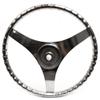 Stainless Boat Steering Wheel | 3 Spoke 15 1/4 Inch view 2