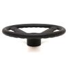 Detmar Marine Boat Steering Wheel | Viper EQ 13 1/4 Inch 3 Spoke Black Plastic view 3