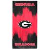 College Covers Everything Comfy Georgia Bulldogs Beach Towel, 30'' x 60'' view 1