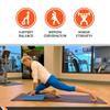 Body Sport Non-Slip Balance Pad  Improve Balance & Build Strength  Physical Therapy & Yoga Pad for Home & Gym  19" x 16" x 2 1/4", Blue view 2
