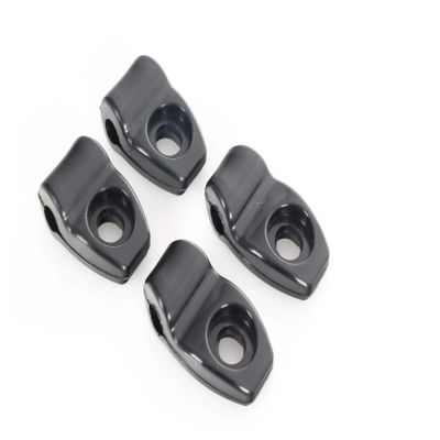 Green Gridiron Riddell SpeedFlex Facemask Clips Full Set of 4 (2 Upper, 2 Lower) | Football Face Mask Quick Release Attachment Hardware Replacement Parts (Black)