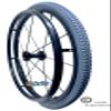 PR1MO 26 X 1 3/8'' (37-590) Wheelchair TIRE. Set of 2 (26'' Tires - No Tubes), Light Grey view 3