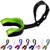 Oral Mart Black/Green Strapped Youth Mouth Guard for Kids - Sports Mouthguard with Connected Strap for Ice Hockey, Football, Lacrosse, Taekwondo view 1