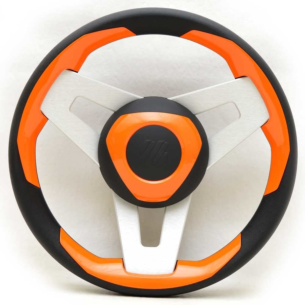 Uflex Boat Steering Wheel 20673UU | Loredan 13 3/4 Inch Stainless
