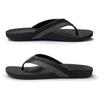 Zullaz - Kirra Orthotic Flip Flops for Men, Stylish & Comfortable Orthopedic Sandals with Biomechanical Arch Support Faux Leather Strap view 3