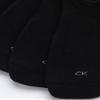 Calvin Klein Mens Liner Socks - 6 Pack Cushioned Non-Slip No Show Sneaker Loafer Sock - Ultra Low Cut Socks for Men (7-12), Size 7-12, All Black view 4
