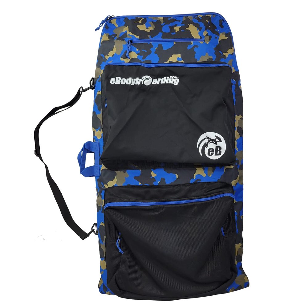 eBodyboarding Commando 1-2 Bodyboard Bag-Blue Camo